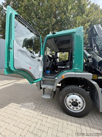 γερανός τοποθετημένος σε φορτηγό Mercedes-Benz ATEGO 1622 - 4x4 - Kipper-Kran - 123 TKm