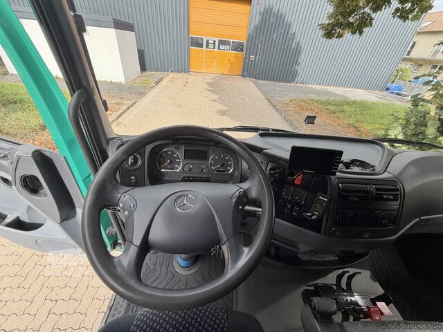 γερανός τοποθετημένος σε φορτηγό Mercedes-Benz ATEGO 1622 - 4x4 - Kipper-Kran - 123 TKm
