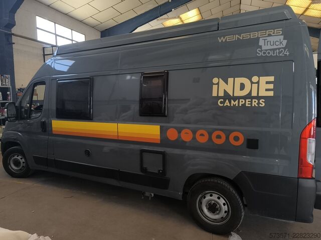 кемпер Fiat Ducato Weinsberg Carabus 2024 | Manual | Techo elevable
