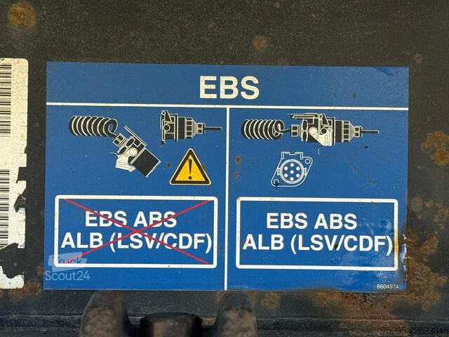 مركبة تجارية Kögel 3 Achs Standard Getränke Liftachse SAF TÜV neu