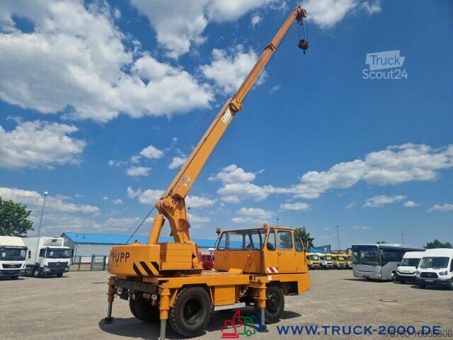 Lastbilmonteret kran Krupp Krupp 12GTT 4x4 Hakenhöhe 16m Original 16.253 Km