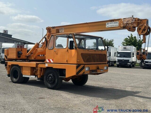 Lastbilmonteret kran Krupp Krupp 12GTT 4x4 Hakenhöhe 16m Original 16.253 Km