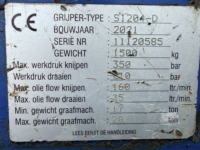 Bæltegraver Volvo EC250EL