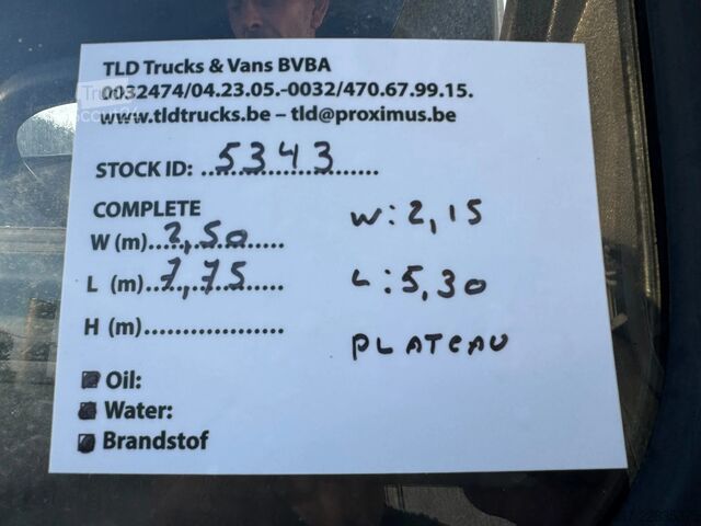 Autotransporter varevogn Renault Midliner 180 **8BOLTS-FRENCH TRUCK**