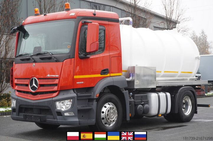 Szennyvíztisztító Mercedes-Benz Actros 1833 / 260 tho. km / NEW septic t