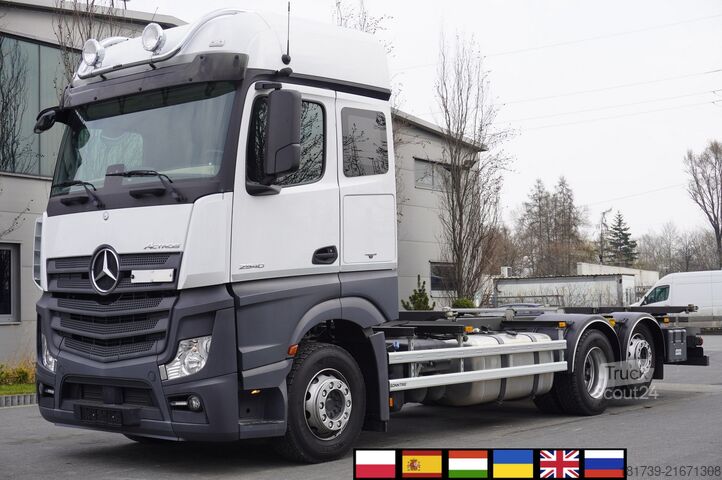 BDF / voor rijopleidingen Mercedes-Benz Actros 2540 6x2/ 10 tho. km!!! / 5 seats