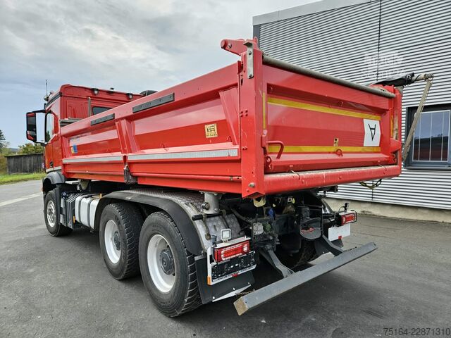 Trijų pusių savivartis sunkvežimis Mercedes-Benz Arocs 2658 LK 6x4 Bordmatik
