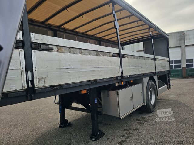 1997 BROSHUIS 1AOU 10 10 /EGYTENGELYES/ SAF DOBFÉK/ RÉGI, DE SZINTE ÚJ ÁLLAPOTÚ/ (HOSSZABBÍTHATÓ) MŰ BROSHUIS 1AOU 10 10 /SINGLE AXLE/ SAF DRUM/ OLD BUT LIKE...