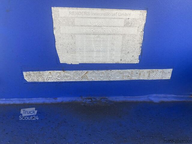 Container transport Renders SANH F.ATL 20FT Kipper-Tipper (Electric) / Comp...