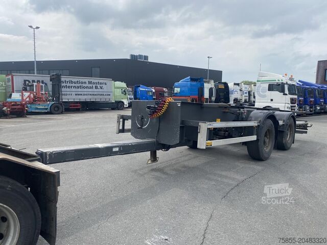 Transport de conteneurs DRACO MCS 218 Container Trailer / 2 Axle / BPW / Drum...