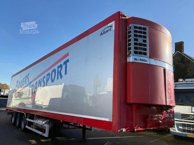 Gekoeld/bevroren transport Ekeri Thermoking SL 400 low hours, open side, BPW 133...