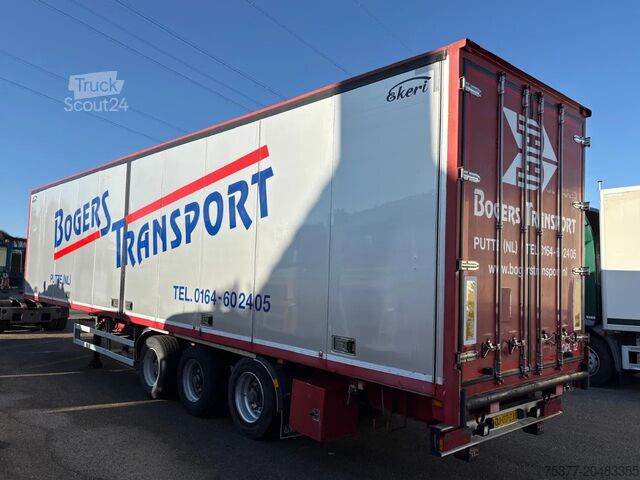 Gekoeld/bevroren transport Ekeri Thermoking SL 400 low hours, open side, BPW 133...