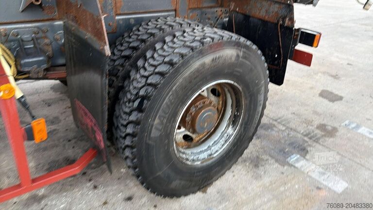 3-zijdenkipper Renault KERAX 340 (POMPE MANUELLE / MANUAL PUMP / STEEL...