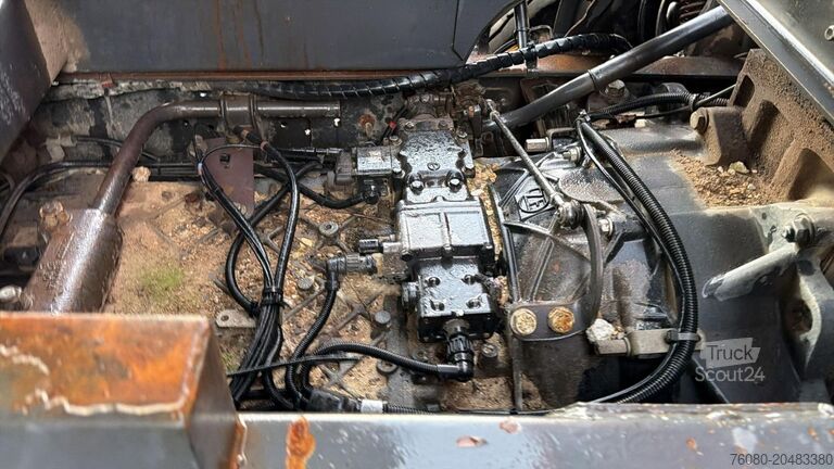 3-zijdenkipper Renault KERAX 340 (POMPE MANUELLE / MANUAL PUMP / STEEL...