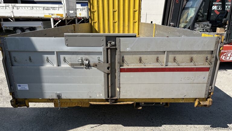 Anhänger-Wechselpritsche Krone Baustoff Wechselbrücke 7,45m Türen