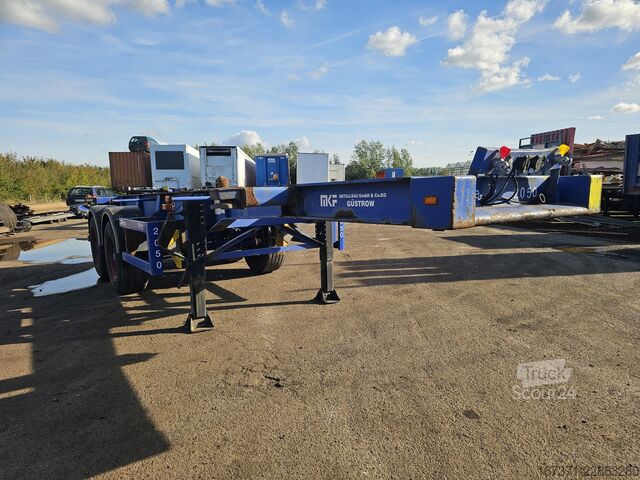 Transport von Containern MKF METALLBAU CS 20 / STEEL SUSPENSION/ BPW DRUM.