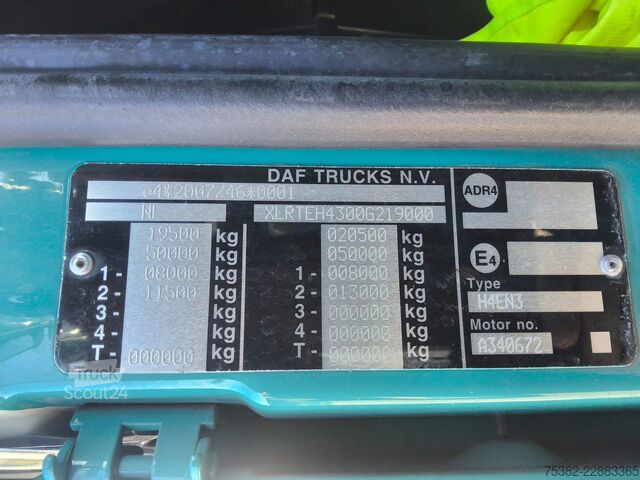 Standard-SZM DAF XF 480 FT 4x2 TREKKER - 81-BLB-7 - EURO 6 - TAC...