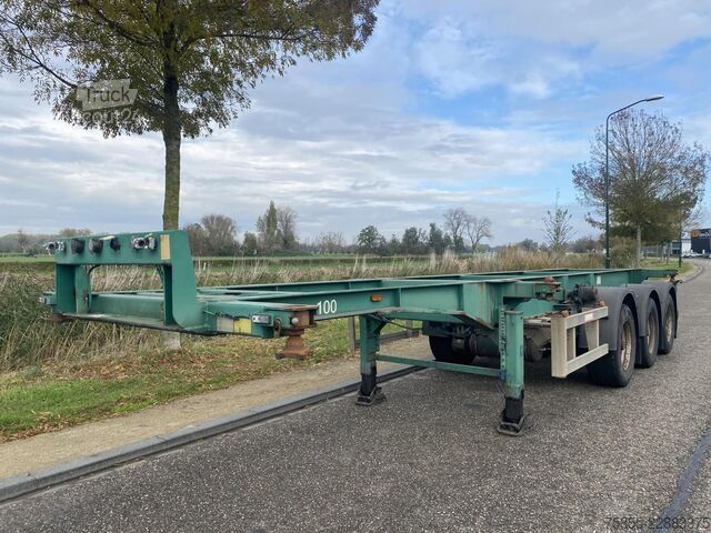 Контейнерные перевозки Renders RPS 12.27 20/30 FT Chassis / BPW Axles / Lifaxl...