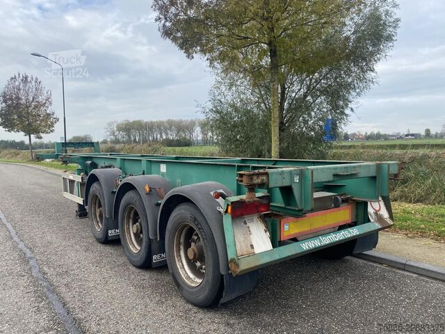Контейнерные перевозки Renders RPS 12.27 20/30 FT Chassis / BPW Axles / Lifaxl...