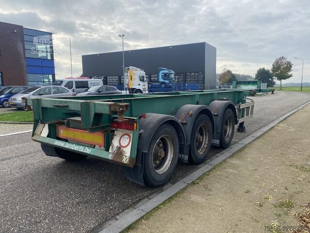 Контейнерные перевозки Renders RPS 12.27 20/30 FT Chassis / BPW Axles / Lifaxl...