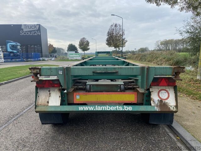 Контейнерные перевозки Renders RPS 12.27 20/30 FT Chassis / BPW Axles / Lifaxl...