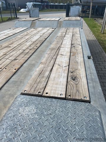 Žemagrindė platforma priekaba MÜLLER-MITTELTAL T 3 Profi 30,0 3-Achs Tieflader verzinkt