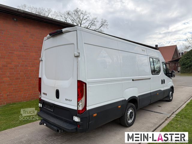 Vans ar augstu jumtu IVECO Daily 35C18 3.0  MAXI XL 5 Sitzer AHK Navi Stand