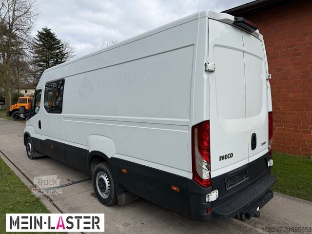 Vans ar augstu jumtu IVECO Daily 35C18 3.0  MAXI XL 5 Sitzer AHK Navi Stand