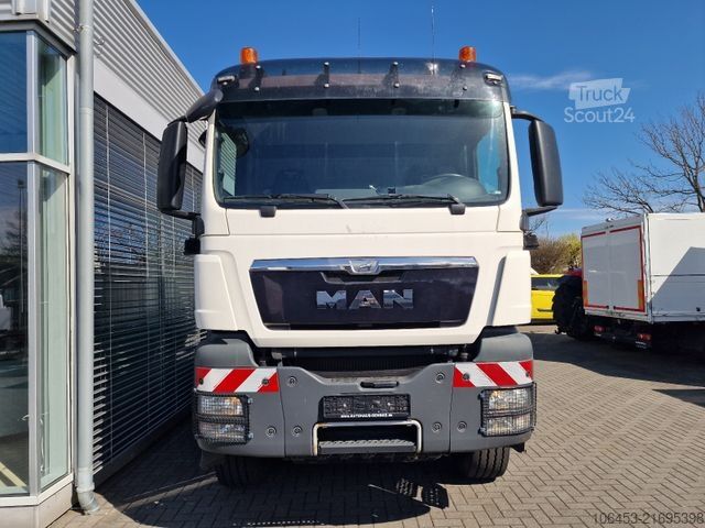 Platforminis sunkvežimis MAN TGS 18.400 Allrad Pritsche/Hiab 144-DS-5/ Funk/