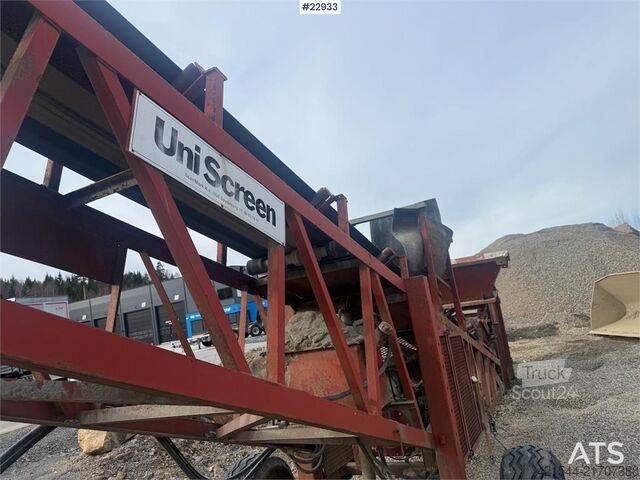Μηχανή γεώτρησης  Uniscreen transportbånd
