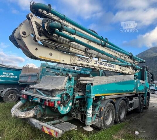 Betonpompwagen MERCEDES-BENZ Arocs 3742 8x4 mit Sermac Betonpummpe Bj 17