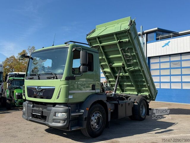 Trostrani kiperski kamion MAN TGM 18.320 4x2 BL AHK Meiller Klima