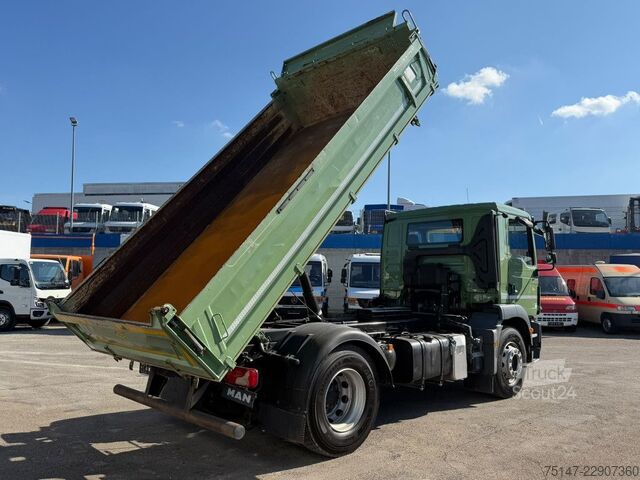 Trostrani kiperski kamion MAN TGM 18.320 4x2 BL AHK Meiller Klima