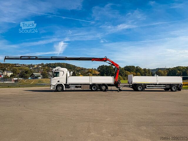 Auto-dizalica montirana na kamionu SCANIA R500 FASSI F235 A.2.26 + FUNK + Anhänger!