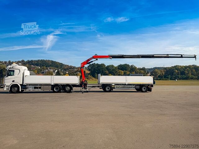 Auto-dizalica montirana na kamionu SCANIA R500 FASSI F235 A.2.26 + FUNK + Anhänger!