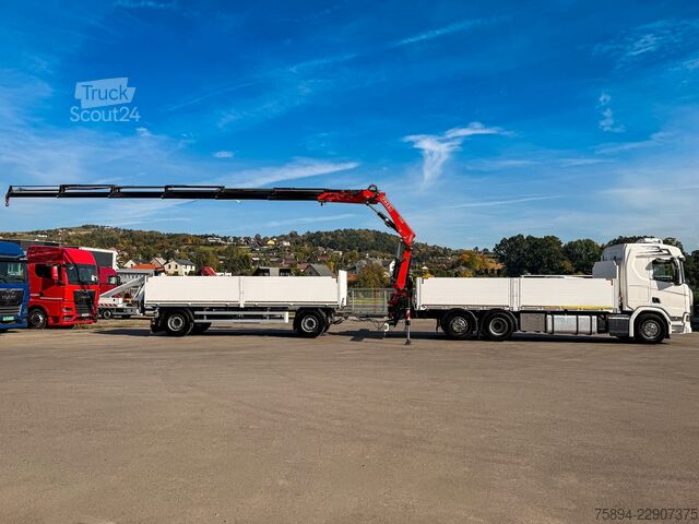 Auto-dizalica montirana na kamionu SCANIA R500 FASSI F235 A.2.26 + FUNK + Anhänger!