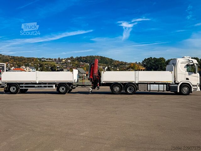 Auto-dizalica montirana na kamionu SCANIA R500 FASSI F235 A.2.26 + FUNK + Anhänger!
