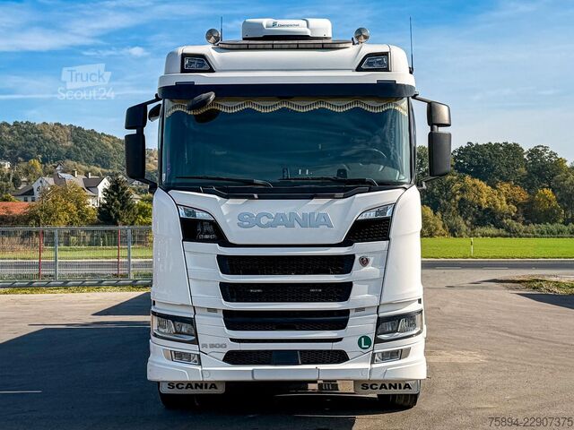 Auto-dizalica montirana na kamionu SCANIA R500 FASSI F235 A.2.26 + FUNK + Anhänger!