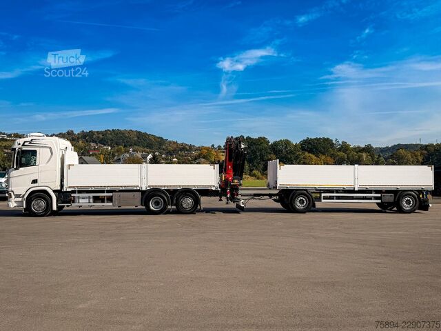 Auto-dizalica montirana na kamionu SCANIA R500 FASSI F235 A.2.26 + FUNK + Anhänger!