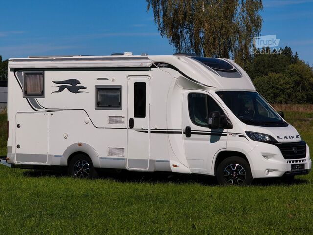 Pusiau integruotas kemperis LAIKA Ecovip 329, Längsbetten/Hubbett