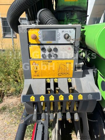 Krautuvas sumontuotas ant sunkvežimio MAN TGS 26.480 / 19m Kran Palfinger PK 18502 FUNK