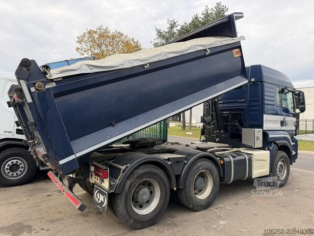 Standaard trekker MAN TGS 33.480 6x4 ZSM + KIPPER - WECHSEL / WISSELS...