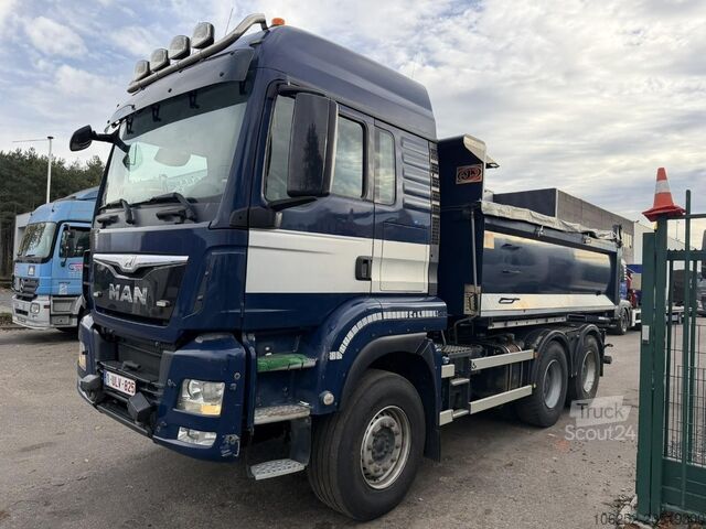 Standaard trekker MAN TGS 33.480 6x4 ZSM + KIPPER - WECHSEL / WISSELS...