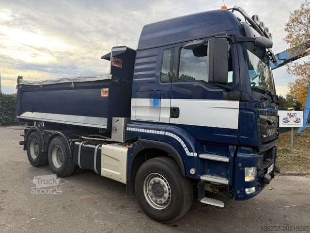 Tipper MAN TGS 33.480 6x4 TIPPER + TRACTOR - DOUBLE SYSTEM...
