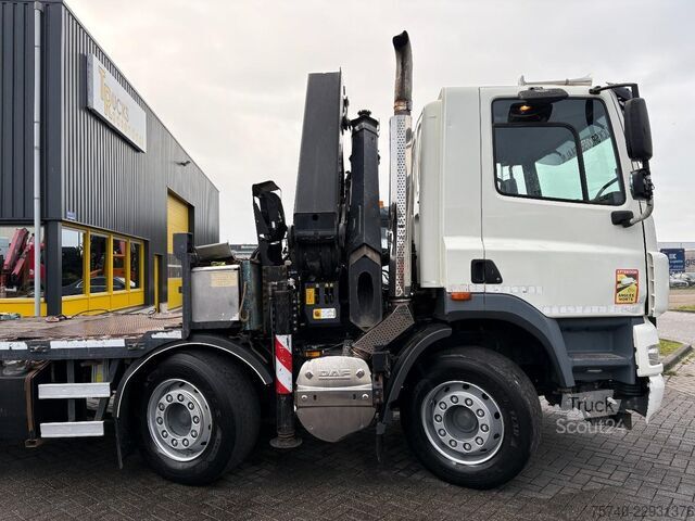 ван-камион за превоз на автомобили DAF CF 360 + PALFINGR PK 26002---3X EXT. + REMOTE +...