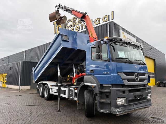 Kranbil Mercedes-Benz Axor 2640 + PALFINGER PK 16001---2X EXT. + REMO...