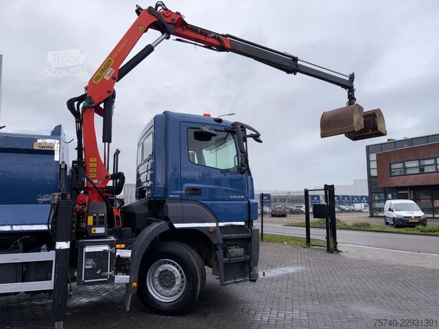 Kranbil Mercedes-Benz Axor 2640 + PALFINGER PK 16001---2X EXT. + REMO...