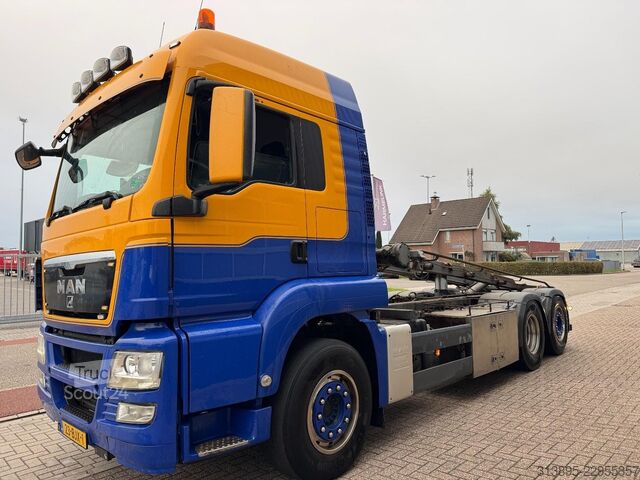 Transport af containere MAN TGS 26.440 6x2 NCH Cabel Container system