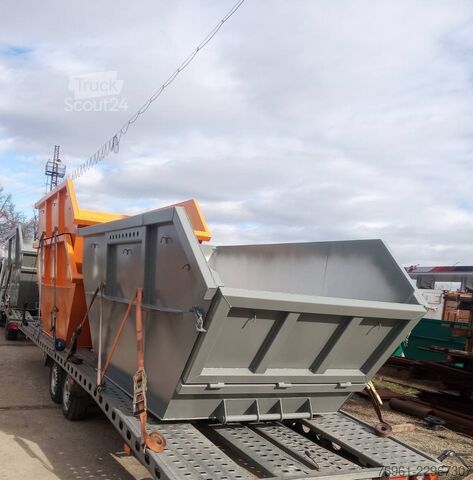 Výměnný kontejner  Absetzcontainer mit Klappe 7m3