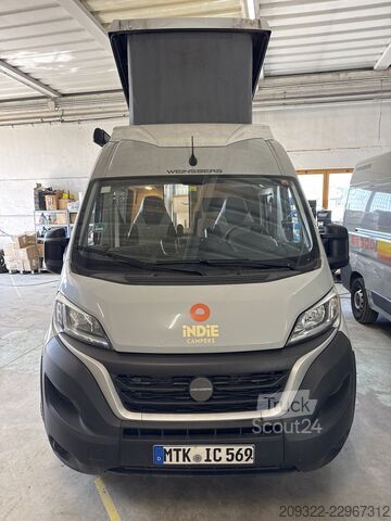 Obytný automobil Fiat Ducato Weinsberg Carabus 2023 | Cambio manuale | Tetto a soffietto